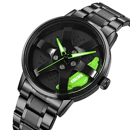Наручний годинник чоловічий 1824GN Green Skmei acs0030560 - мініатюра 2
