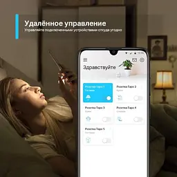Розумна розетка TP-Link Tapo P100 (4-pack) (Tapo P100(4-pack)) - мініатюра 8