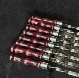 Набір шампурів "Компакт ПЛЮС" у тканинному кейсі 9в1 (листя) - мініатюра 3