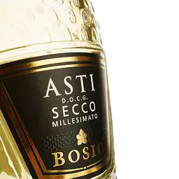 Вино игристе Bosio Asti DOCG Secco Millesimato, біле, сухе, 11,5%, 0,75 л - мініатюра 3