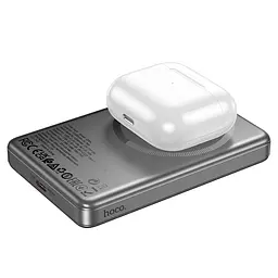 Зовнішній акумулятор HOCO Q26A Joy PD20W magnetic fast charging power bank(10000mAh) metal gray (6942007624053) - мініатюра 5