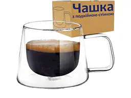 Чашка SNT з подвійною стінкою 200мл 202-22