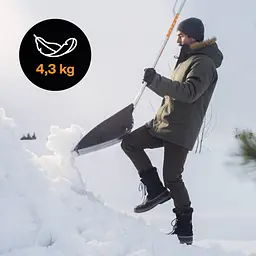 Скрепер-волокуша для прибирання снігу Fiskars SnowXpert (1003470) - мініатюра 3