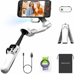 Стабілізатор відеозйомки AOCHUAN Smart P2 White (AOCHUAN-SMARTP2-W) [166469] - мініатюра 6