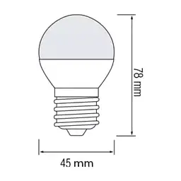 Лампочка Horoz ELITE SMD LED 6W 4200K Е27 480Lm (YT18146) - мініатюра 2