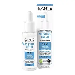 БІО-Сироватка-супергідратор Moisture Fresh для зволоження обличчя з гіалуроновою кислотою та Алое SANTE 30 мл