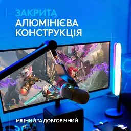 Стійка-пантограф Logitech G Compass Premium Broadcast Boom Arm (955-000076) Black - мініатюра 2