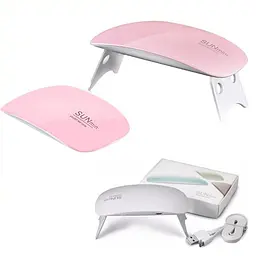 LED+UV Lamp SUN Mini 6 Вт LED лампа для полімеризації гель-лаку - мініатюра 5