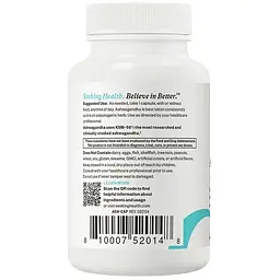 Экстракт ашваганды Seeking Health Ashwagandha Extract 467 мг 60 капсул - мініатюра 3