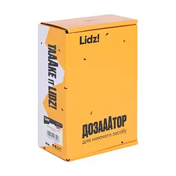 Дозатор для миючого засобу Lidz LK117 квадратний Brushed Steel (LDLK117BRU46399), Нержавіюча сталь - мініатюра 5