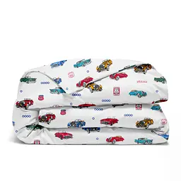 Дитяча постіль Cosas Retro Cars без простирадла 110х140 см (CarsRetroRoute66_140_2) - мініатюра 4