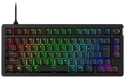 Клавіатура механічна Alloy Rise 75key, Red, USB-A, EN/UA, RGB, чорний HyperX teh0013836