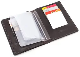 Шкіряна обкладинка для документів GRANDE PELLE 14х10,5х2 см acs0026398 - мініатюра 5