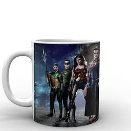 Кухоль GeekLand Чудо-Жінка Wonder Woman and other heroes WW.02.011 330 мл білий - мініатюра 2