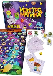Гра настільна Умняшка Монстроматика, додавання (2071) - мініатюра 2