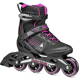 Ролики жіночі Rollerblade Zetrablade Women 230 Чорний-Рожевий