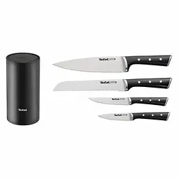 Tefal Набір ножів Ice Force, у пластиковій колоді, 4шт, нержавіюча сталь, пластик, чорний - мініатюра 2