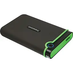 Накопичувач Transcend зовнiшнiй HDD 2.5` USB 2.0TB StoreJet 25M3 Iron Gray Slim (TS2TSJ25M3S) - мініатюра 2