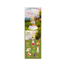 Конструктор Pantasy Original - High Tea Подорож до країни чудес (85101) - мініатюра 3
