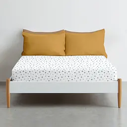 Простирадло на резинці Cosas BLUE STARS 180х200х20 см (StarLightBlueWhite-3003_180x200x20) - мініатюра 3
