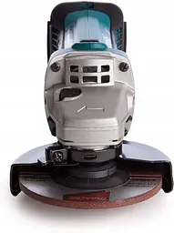 Шліфмашина кутова акумуляторна Makita DGA452Z (115 мм, 11000 об/хв, LXT, без акумуляторів та зарядного пристрою) - мініатюра 4
