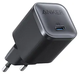 Мережевий зарядний пристрій Anker Nano Charger - 45W USB-C Чорний (7150726)