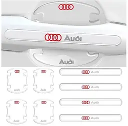 Комплект захисних плівок Нано під ручки авто (відбійник на дверях) Audi 8 шт - мініатюра 7