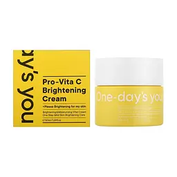 Крем для обличчя One-Days You Vita-C Brightening Cream Освітлювальний 50 мл (8809452673389) - мініатюра 2