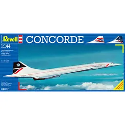 Збірна модель-копія Revell Літак Конкорд British Airways 1:144 (RVL-04257)