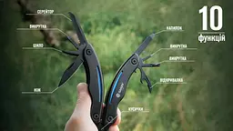 Мультитул Ganzo Multi Tool (G109), Чорний - мініатюра 25