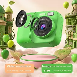 Дитячий фотоапарат Instant Print Camera P97 з миттєвим термодруком та Full HD відео (Синій) - мініатюра 8