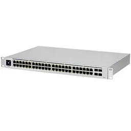Комутатор керований рівня 2 Ubiquiti UniFi Switch 48 PoE (USW-48-POE)