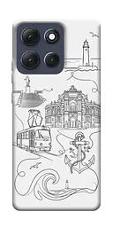 TPU чохол Demsky Odesa spirit для Motorola Moto G86 Power