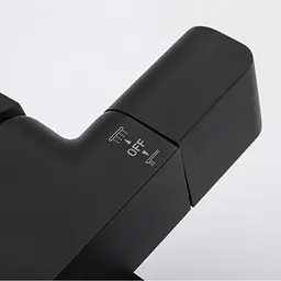 Душова система з термостатом Gappo G2407-60 вилив - перемикач на лійку, 3-функції, чорний, Чорний матовий - мініатюра 3