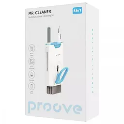 Багатофункціональний набір Proove Mr. Cleaner 8in1 для чищення електроніки та гаджетів Білий (MCS00000802) - мініатюра 7