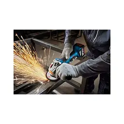 Шліфувальна машина Bosch GWS 18V-8 125мм, 18В, 2x4Ah, 0-11000об/хв, 1.7кг, кейс (0.601.9N9.020) - мініатюра 5
