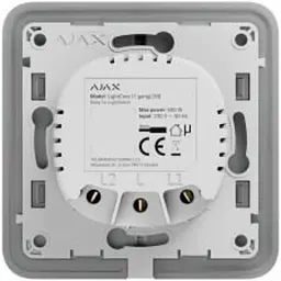 Розумний вимикач Ajax LightCore (1-gang)