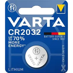 Батарейка Varta CR 2032 BL 1шт (6032101401)
