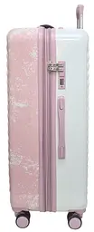 Валіза велика Madisson Snowball 65203 L 76x49x30 см полікарбонат Біло-рожевий - мініатюра 5