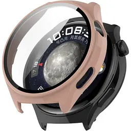 Чохол-накладка DK Пластик Gloss Скло Full Cover для Huawei Watch 4 (pink)