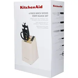 Набір ножів з підставкою KitchenAid Classic з точилом 6 предметів (KO6PSTSNOBG) - мініатюра 13