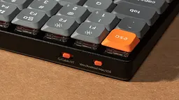 Клавіатура бездротова Keychron K3 Max, Gateron MX 2.0 Brown, Hot-Swap, RGB UA Black (K3M-H3-UA) - мініатюра 4