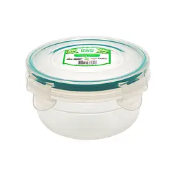 Харчовий контейнер Irak Plastik Fresh круглий 0,25 л прозорий (5217) - мініатюра 2
