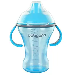 Поїлка непроливайка з твердим носиком 260 мл. 6+ "Natural nursing" Babyono