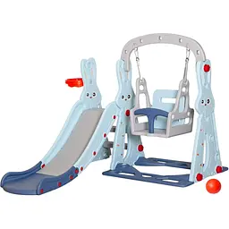 Гірка для дітей Mealux Bunny (KD-B261 Blue) 