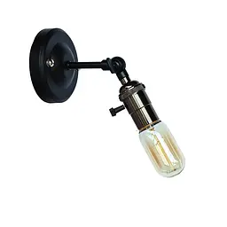 Бра настінне Levistella 752WB1904-1, E27, 60W, чорний метал, сучасний стиль для дому