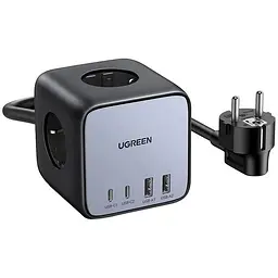 Зарядний пристрій Ugreen 4xUSB 65W DigiNest Cube (2хUSB-C+2xUSB-A) CD268 (60113)