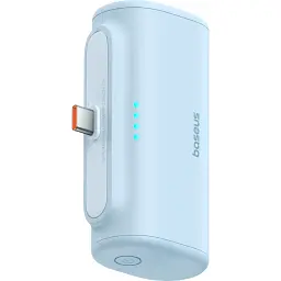 Зовнішній акумулятор Baseus Compact Type-C Edition 5000mAh 20W Blue [P10068306313-00] [132862] - мініатюра 2
