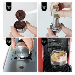 Темпер, прес, прилад для пресування на кавоварку Delta Q, Delta Q MILKQOOL, Lavazza EP MINI, Дельта, ICafilas - мініатюра 3