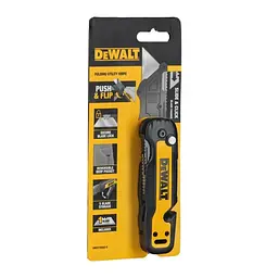 DeWALT Ніж будівельний трапецієподібний складний DeWALT, з фіксованим лезом, корпус пластик, 82мм - мініатюра 8